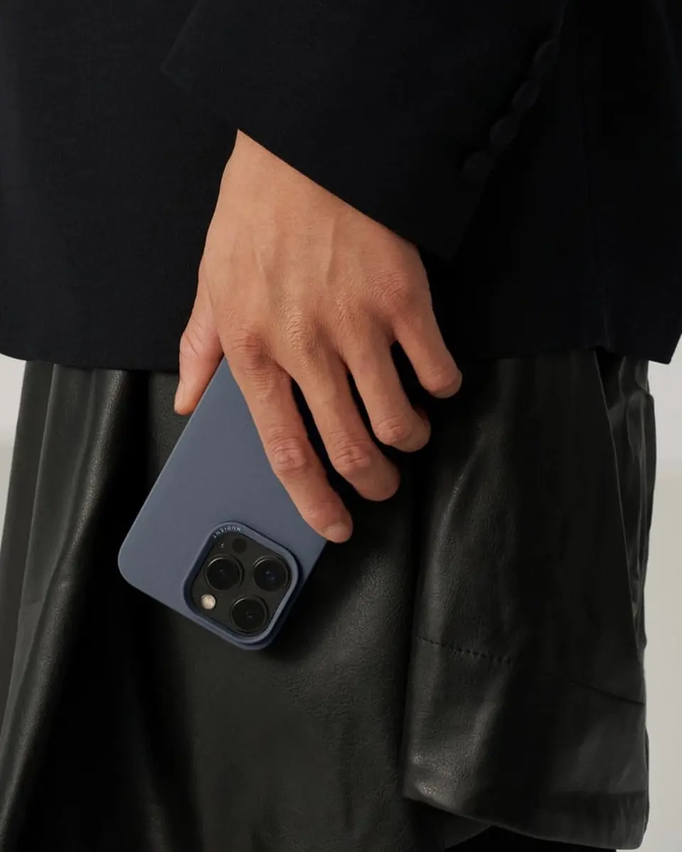 Nudient Thin Precise Case iPhone 15 Pro Max V3 - Blauw