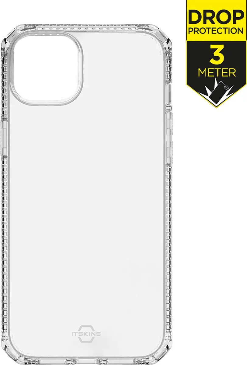 Itskins SpectrumClear-R AP5N-SPECM-TRSP iPhone 14 Hoesje - Transparant