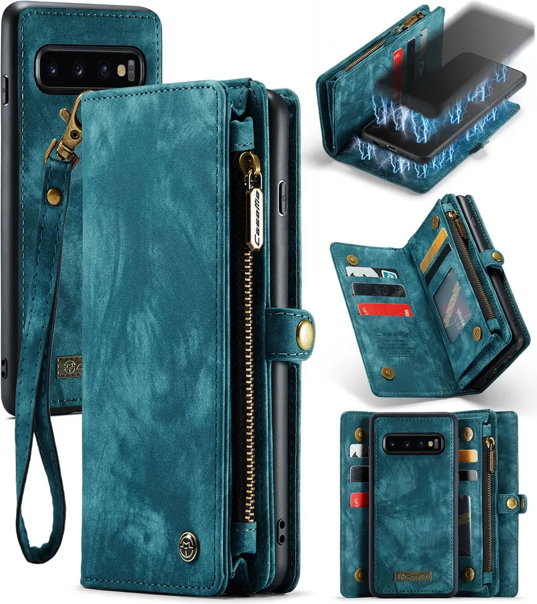 Caseme Luxe Leren Portemonnee Samsung Galaxy S10 CSM-8967