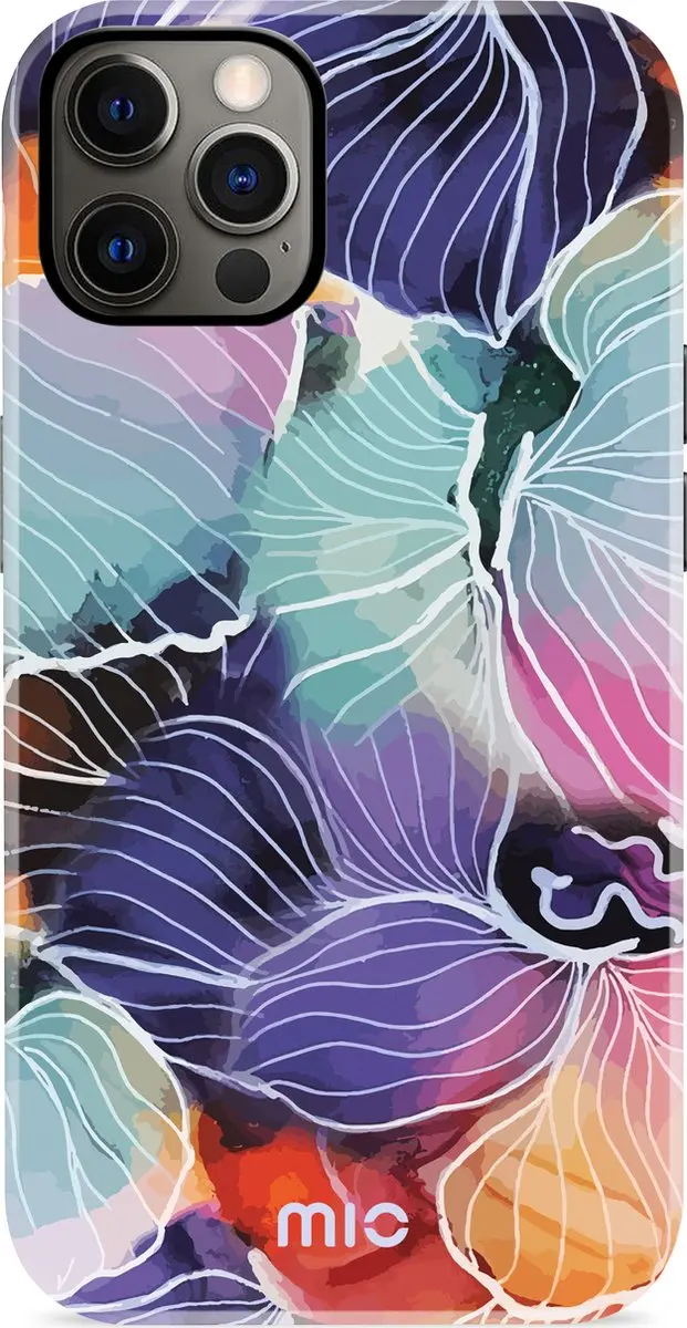 Mobilize Mio MIOFLIPH12PRO Hoesje iPhone 12 Pro - Flowers