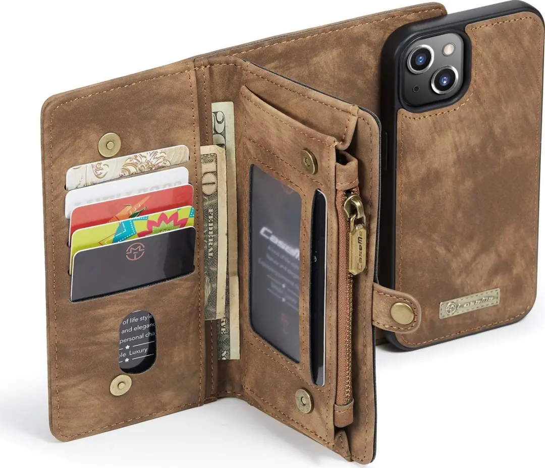 Caseme Luxe Wallet 2in1 Bookcase iPhone 13