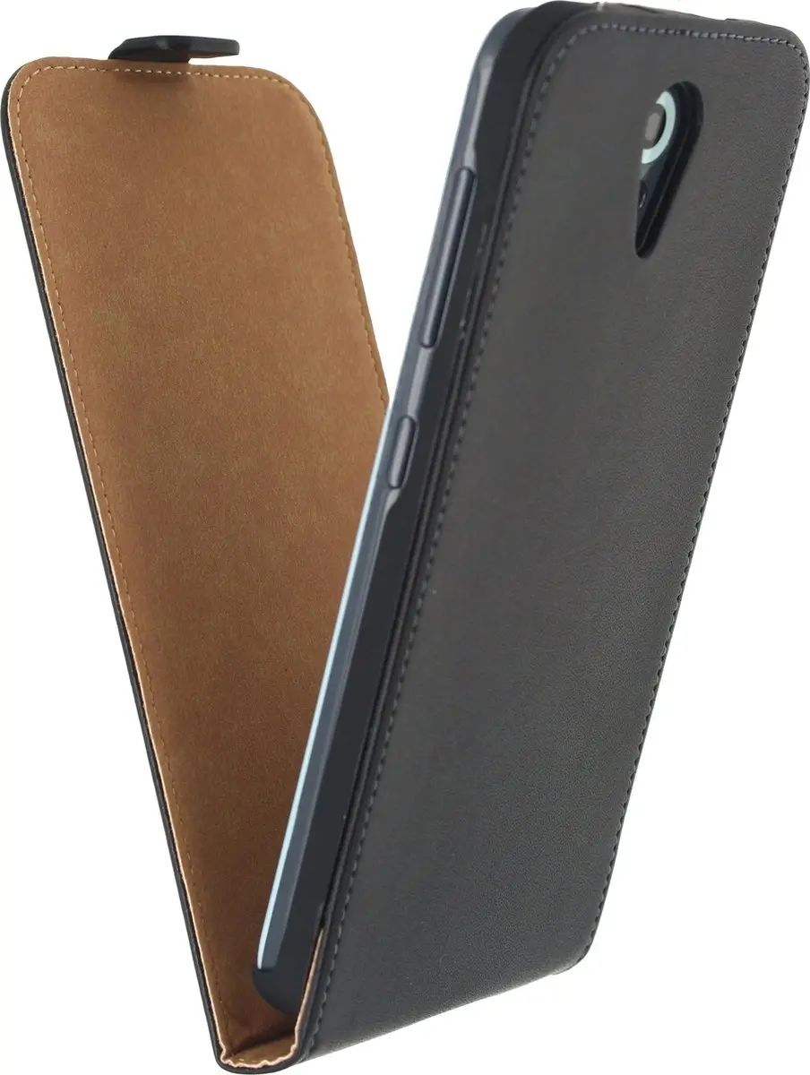 Mobilize Classic Flip HTC Desire 620 Telefoonhoesje - Zwart