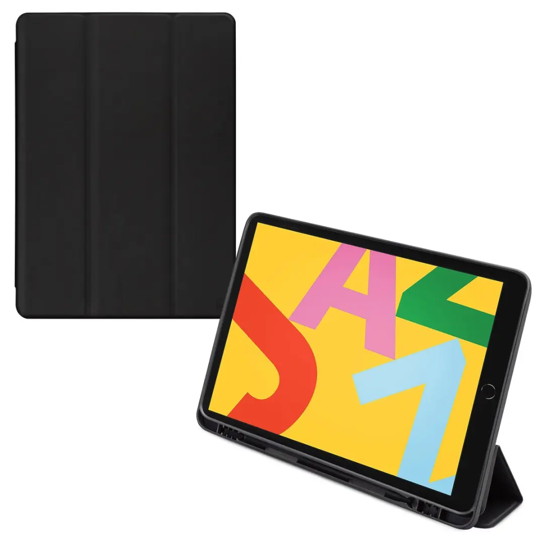 Mobilize Solid Folio Bookcase MOB-SFCB-IPADAIR10519 - Apple iPad 9 (2021) Hoes - Zwart