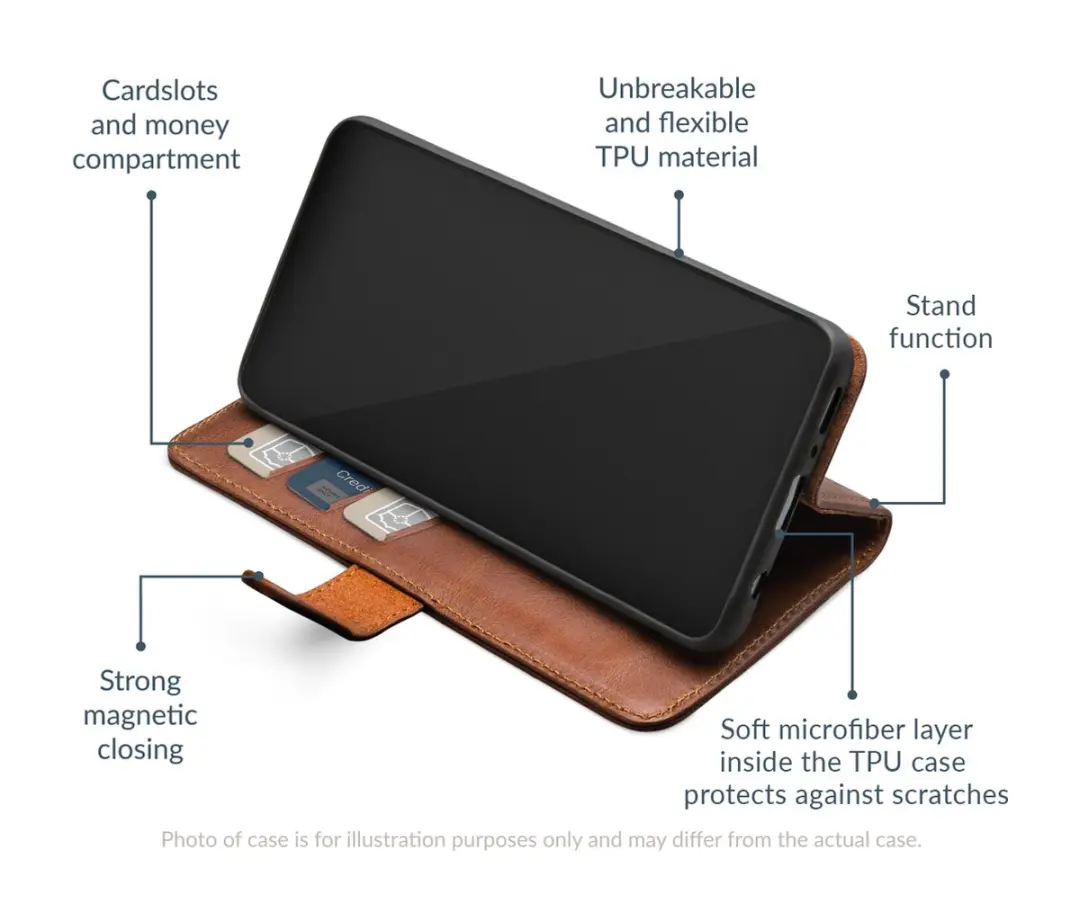 Mobilize Wallet Bookcase iPhone 7 - Echt Leer Bruin