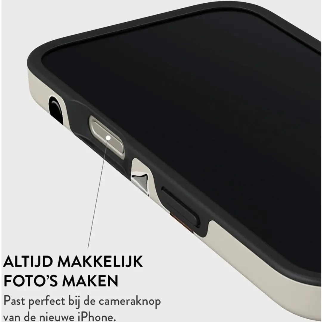 Burga Tough Case iPhone 16 Pro - Oat Milk Please