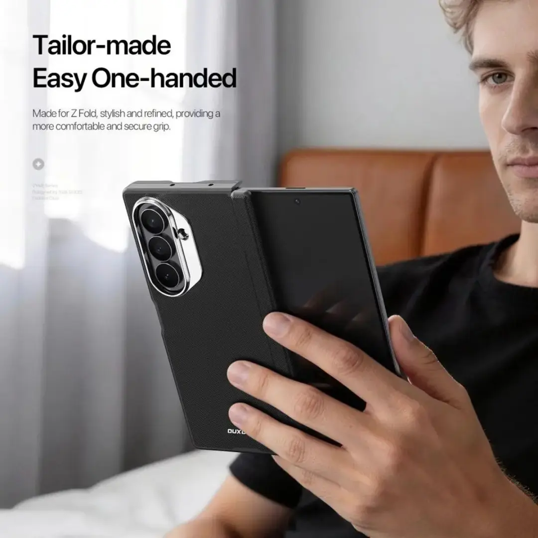 Dux Ducis Vyne Hoesje Samsung Galaxy Z Fold8 Ultra - Zwart