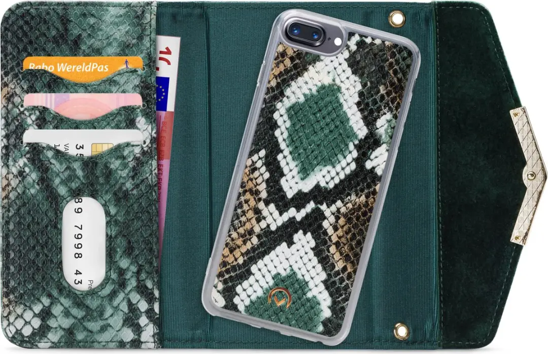 Mobilize Gelly Velvet iPhone 8 Plus Hoesje - Groen - MOB-VCGS-IPH8PLUS