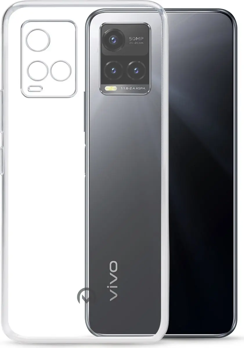 Mobilize Hoesje Vivo Y33s TPU - Transparant MOB-GCC-VVY33S