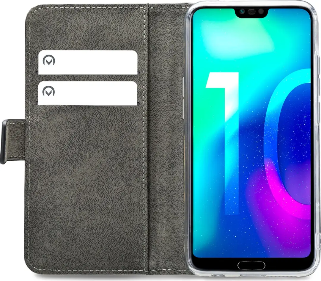 Mobilize Classic Gelly Wallet Bookcase Honor 10 - Pasjeshouder - Zwart