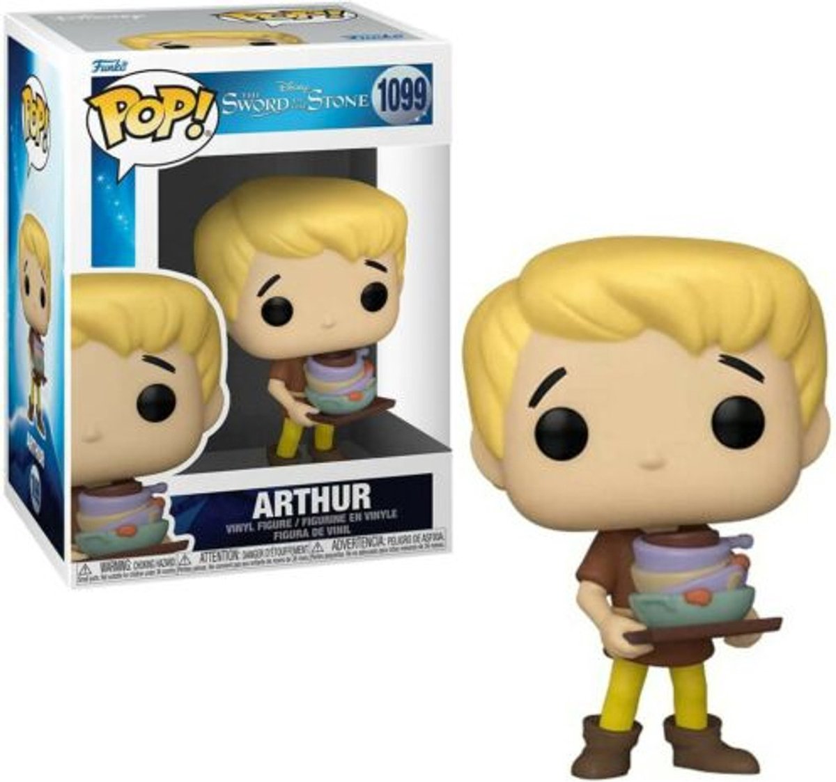 Funko The Sword In The Stone Verzamelfiguur Disney POP! Movies Arthur 9 cm Multicolours