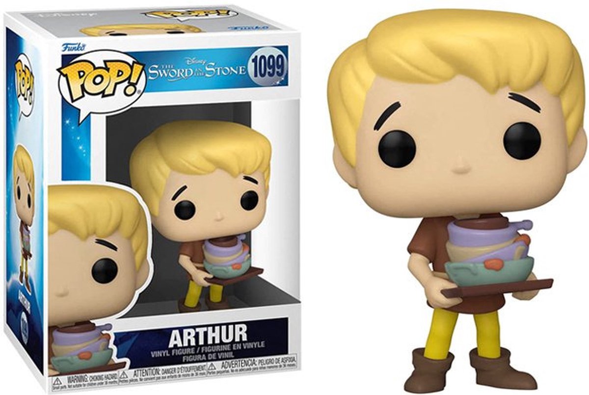 Funko The Sword In The Stone Verzamelfiguur Disney POP! Movies Arthur 9 cm Multicolours