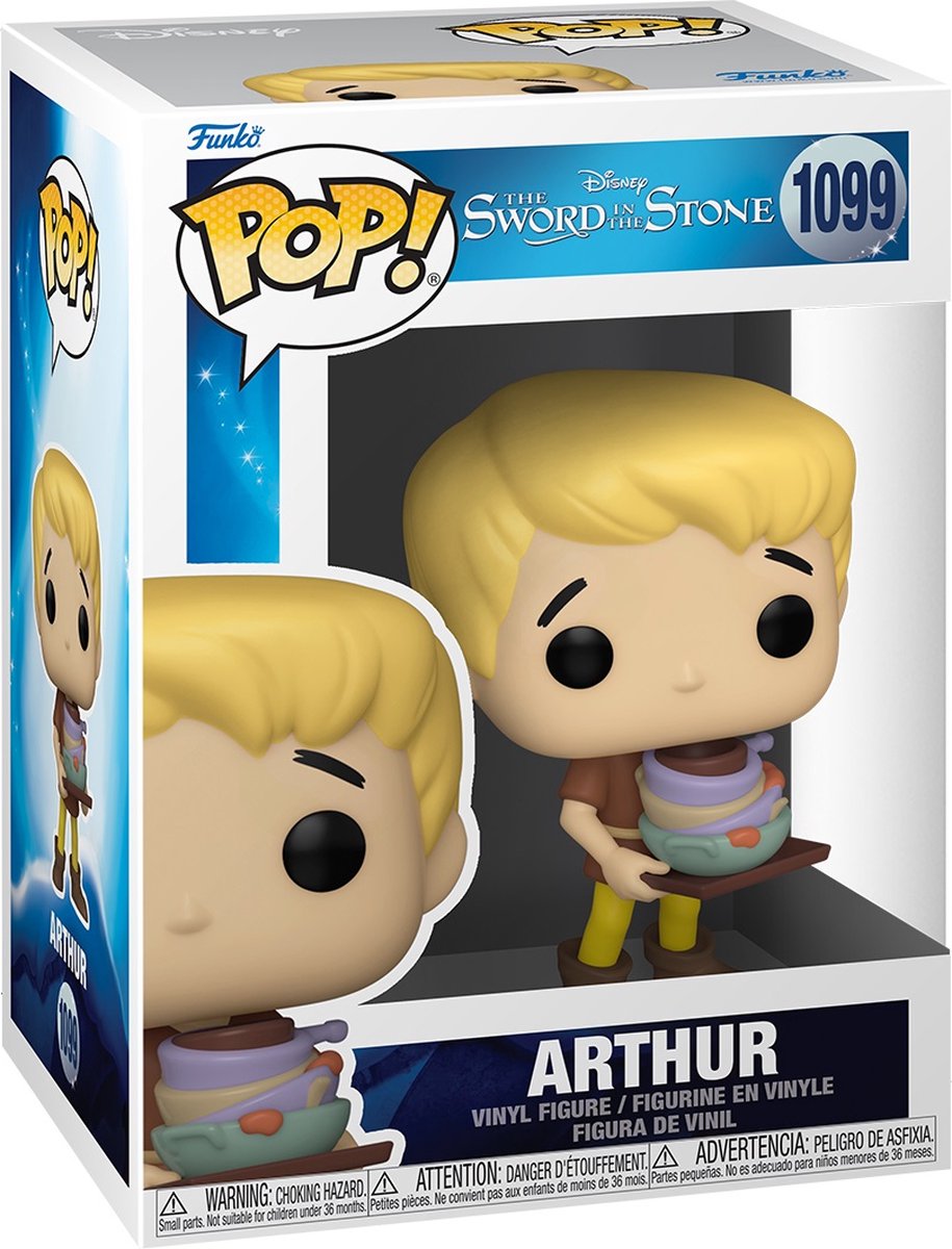 Funko The Sword In The Stone Verzamelfiguur Disney POP! Movies Arthur 9 cm Multicolours