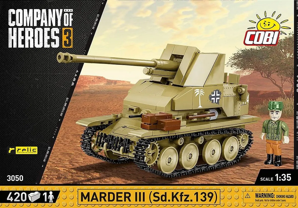 Cobi Marder III COBI-3050 - 420 Onderdelen - Meerkleurig