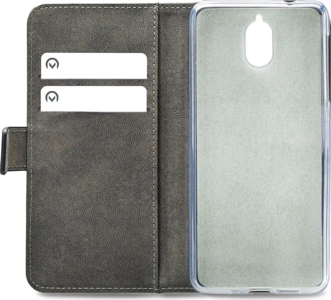 Mobilize Classic Gelly Wallet Bookcase Nokia 3.1 - Pasjeshouder Zwart