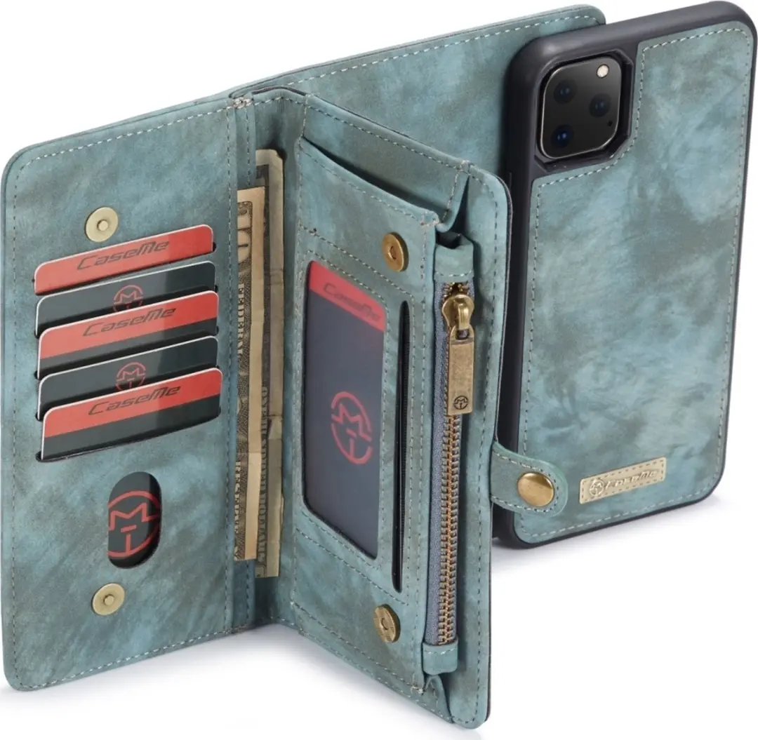 Caseme 008 Telefoonhoesje iPhone 11 Pro Max - Blauw