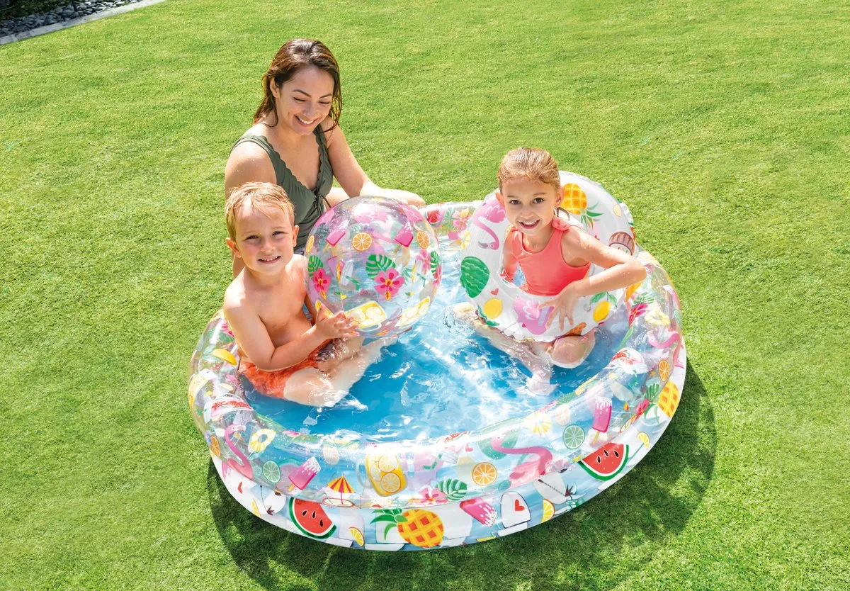 Intex Ice Pop Opblaaszwembad 150L - Ø122cm Multicolor - afbeelding 5 van 6