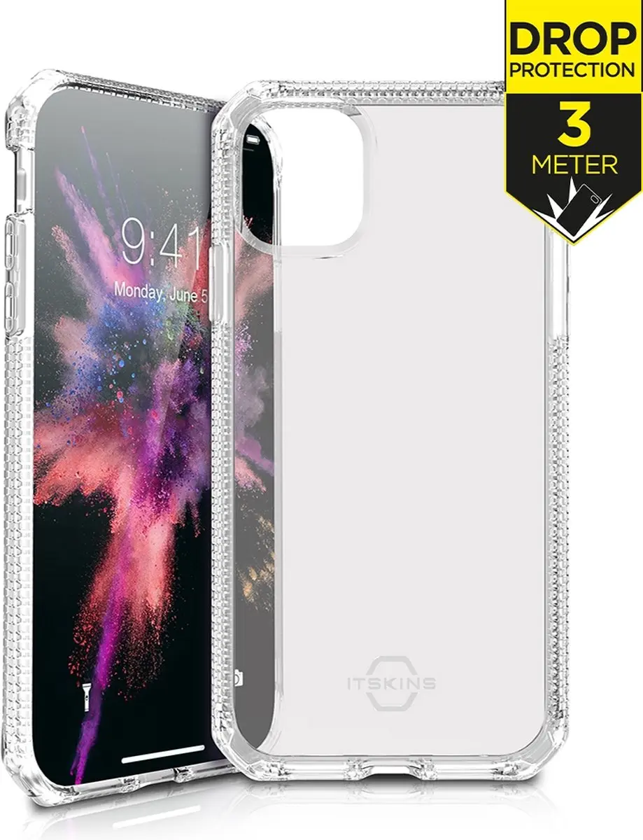 Itskins SpectrumClear APXI-SPECM-TRSP iPhone 11 Hoesje - Transparant