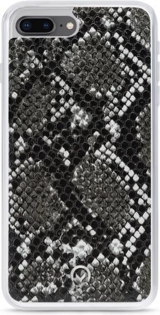 Mobilize Gelly Wallet Zipper iPhone 8 Plus Hoesje - 4 Pasjes - Zwart