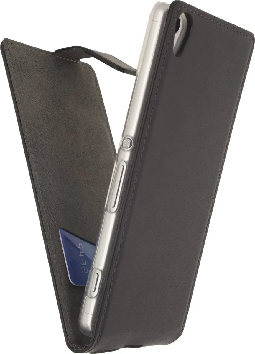 Mobilize Classic Gelly Flip Case Sony Xperia XA - Zwart