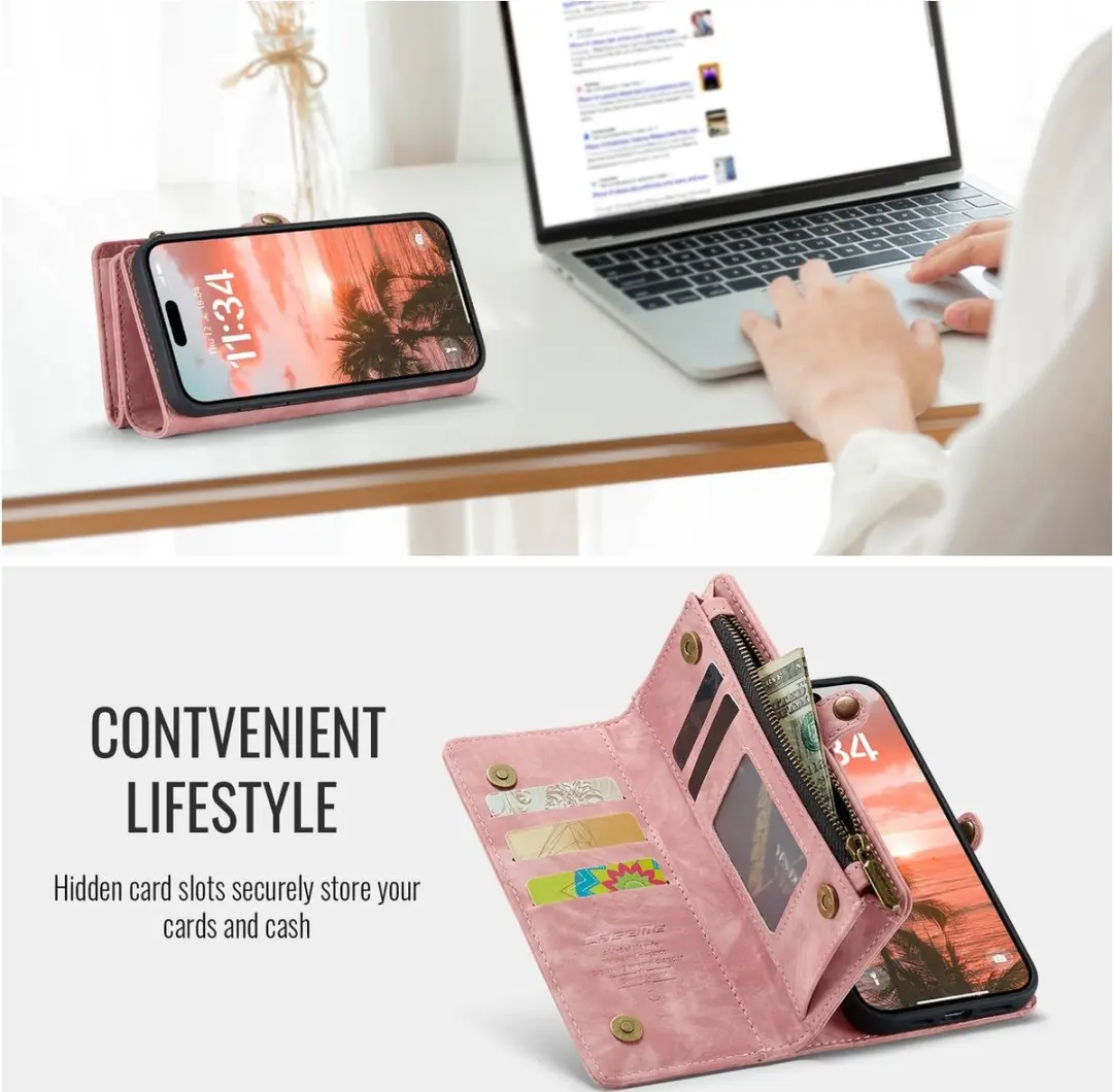 Caseme 008 Telefoonhoesje iPhone 16 Plus