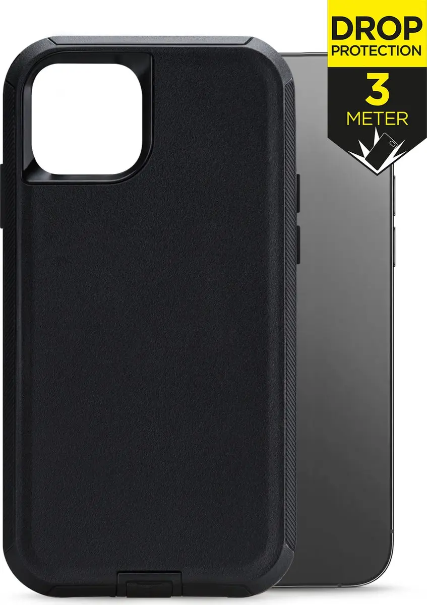 Mobilize Defender MOB-DCB-IPH12PRO iPhone 12 Pro Hoesje - Zwart