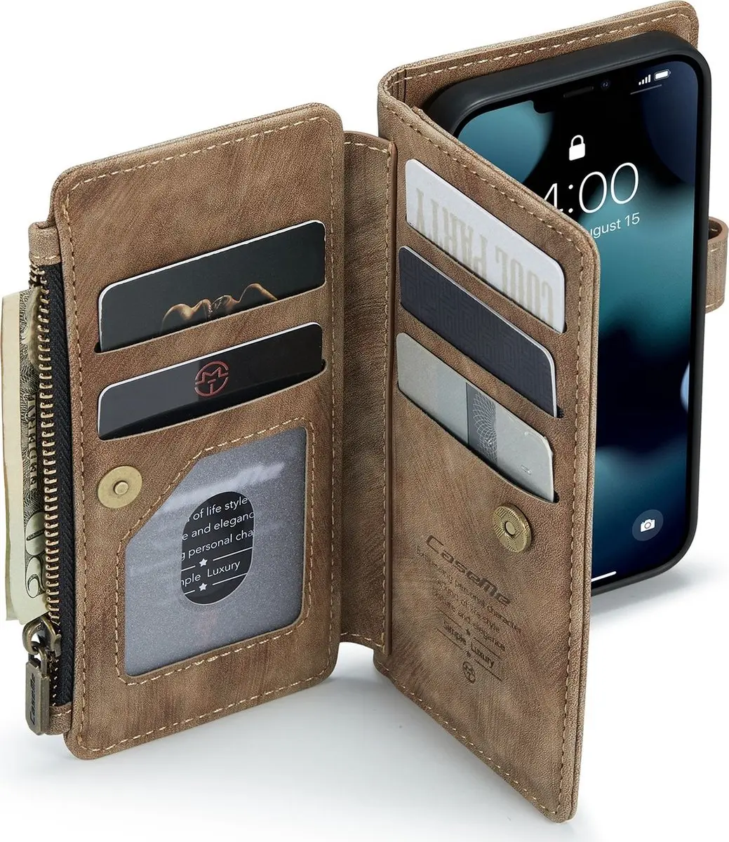 Caseme iPhone SE/5s/5 Billfold Lederen Hoes