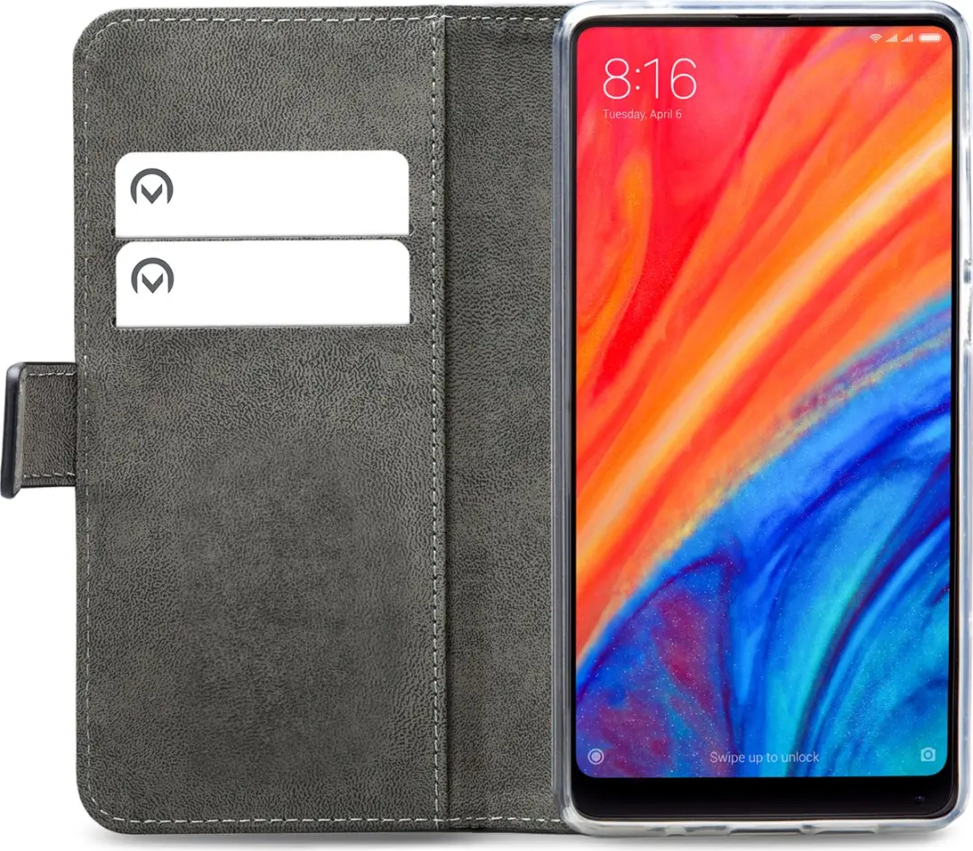 Mobilize Classic Gelly Wallet Bookcase Xiaomi Mi Mix 2s - Zwart