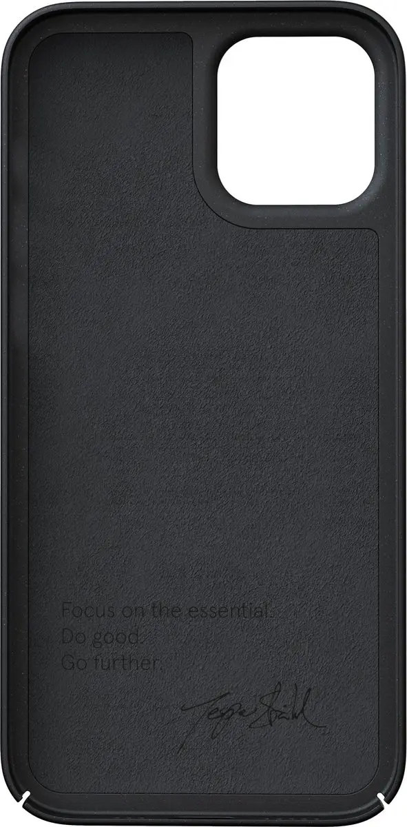 Nudient iPhone 12 Pro MagSafe Hoesje IP12NP-V3IB-MS - Zwart