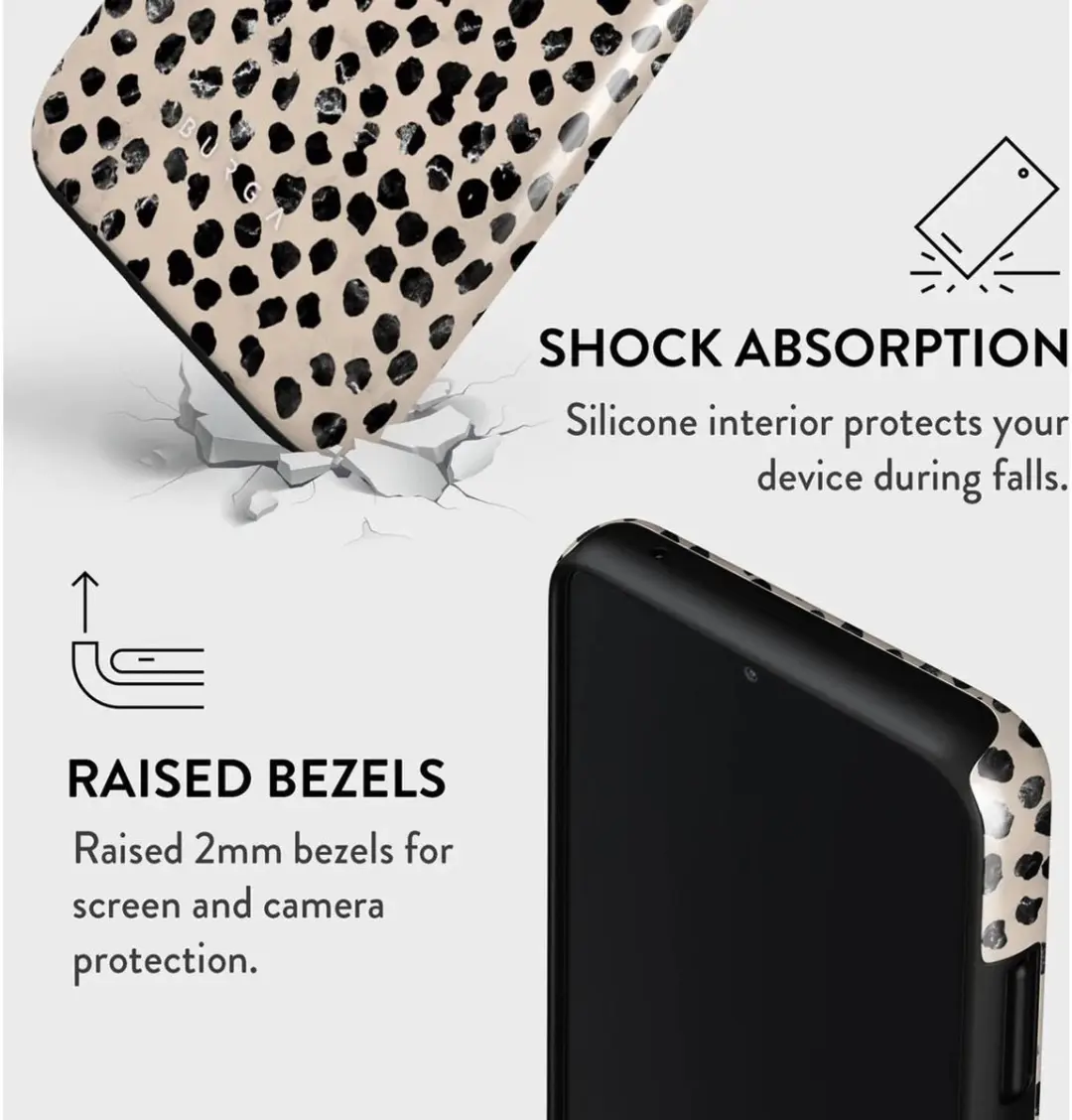Burga Tough Case Samsung Galaxy A22 5G - Almond Latte