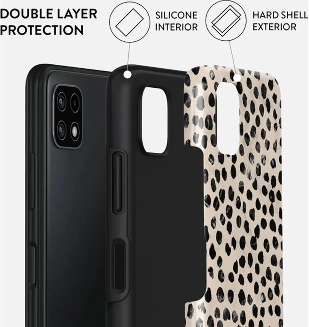 Burga Tough Case Samsung Galaxy A22 5G - Almond Latte