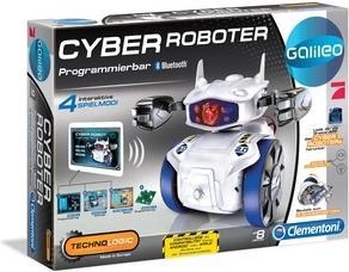 Clementoni Technologic Cyber Robot Programeerbaar