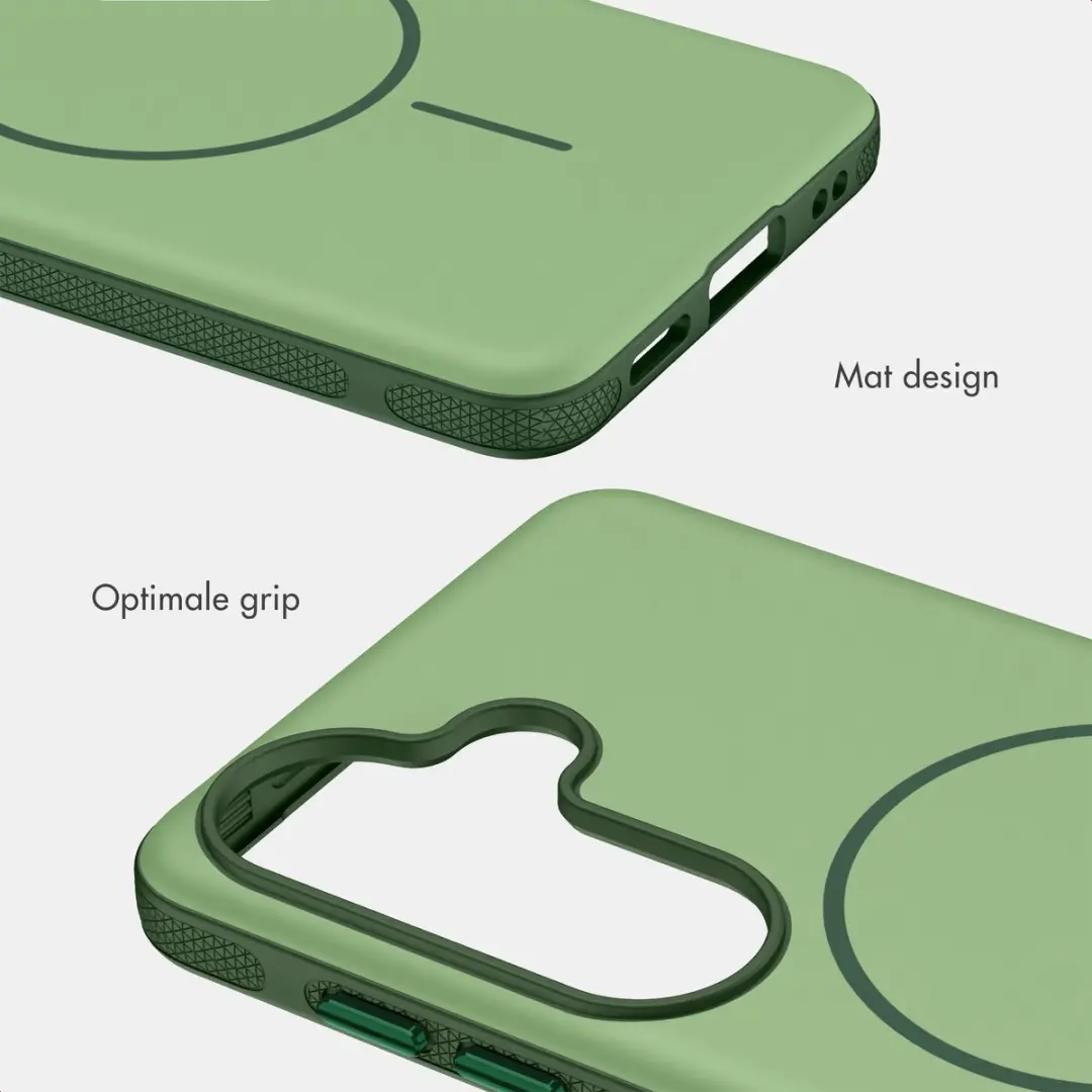 Imoshion Hoesje Samsung Galaxy S25 - MagSafe Donkergroen