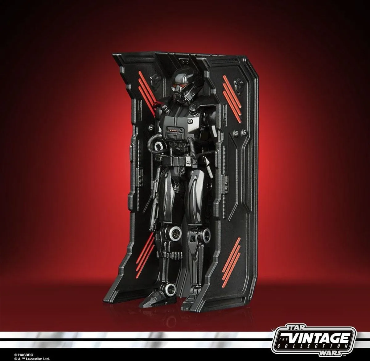 Star Wars The Mandalorian Dark Trooper Actiefiguur F5895 - Multikleur
