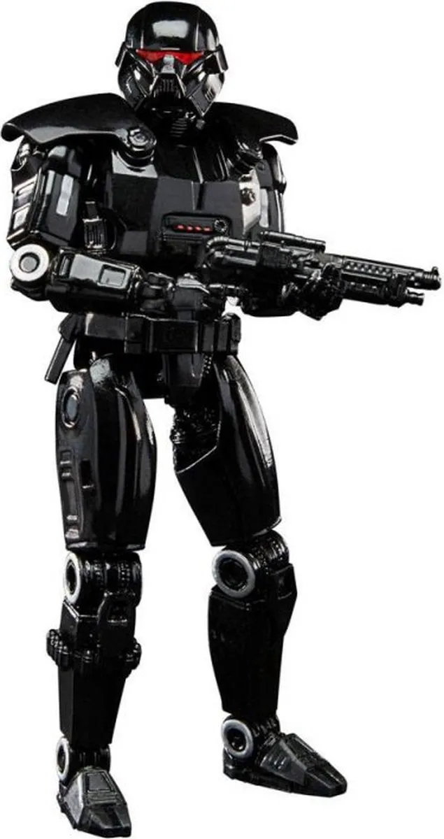 Star Wars The Mandalorian Dark Trooper Actiefiguur F5895 - Multikleur - afbeelding 6 van 6