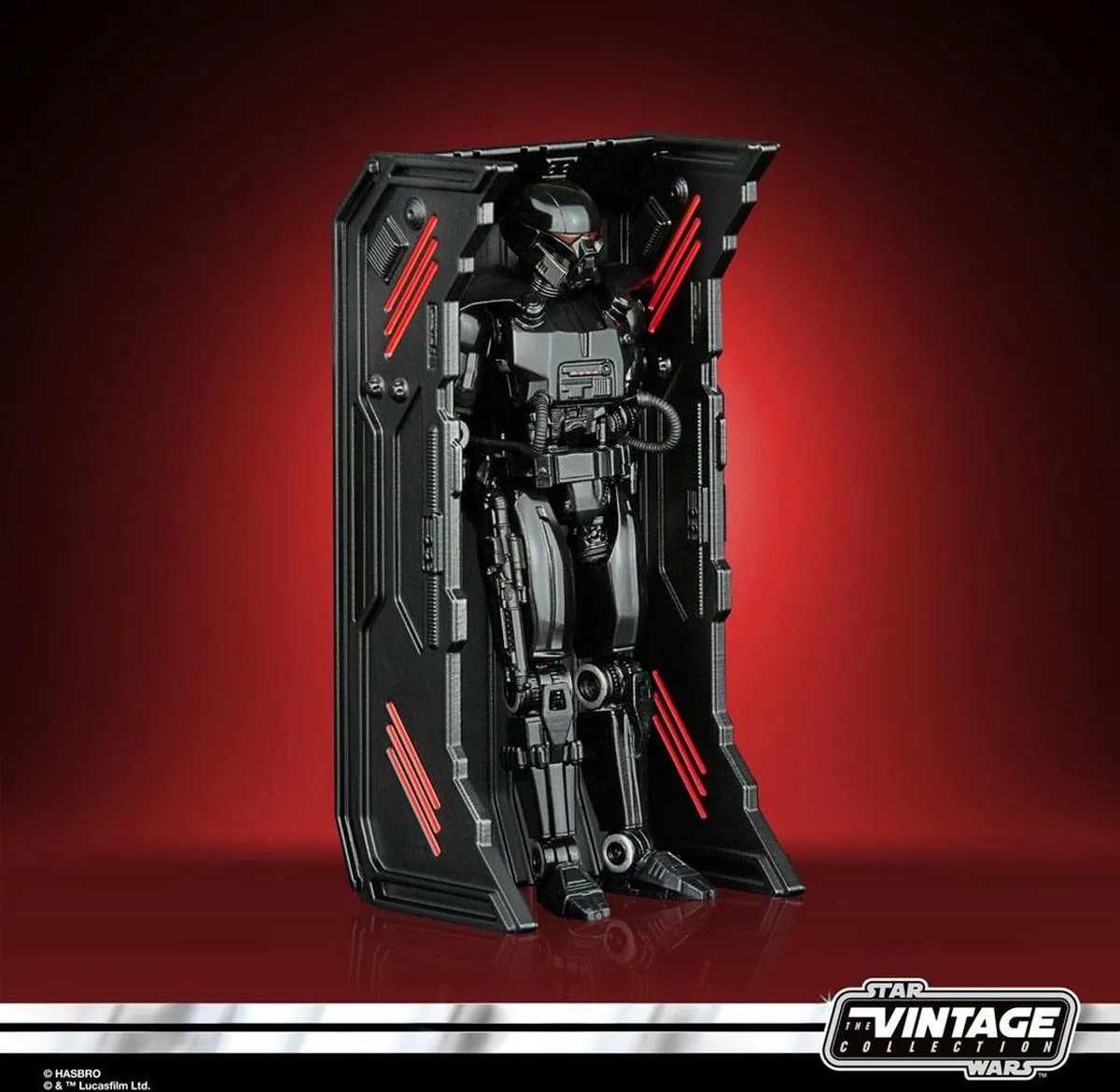 Star Wars The Mandalorian Dark Trooper Actiefiguur F5895 - Multikleur