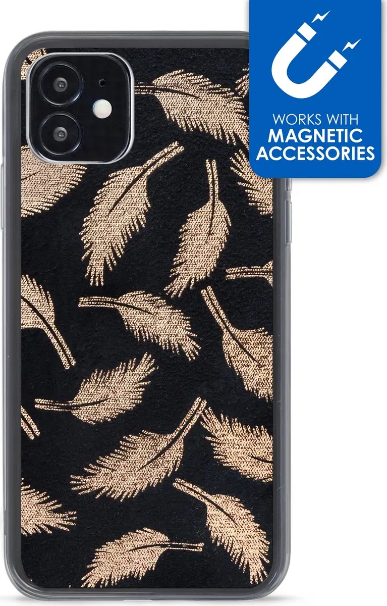 My Style iPhone 12 Mini Hoesje - Magneetveren - Zwart