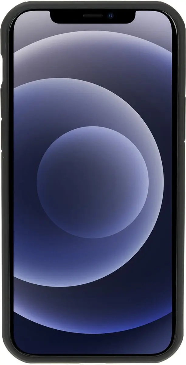 Mobiparts MP-108441 iPhone 12 Pro Telefoonhoesje - Transparant/Zwart