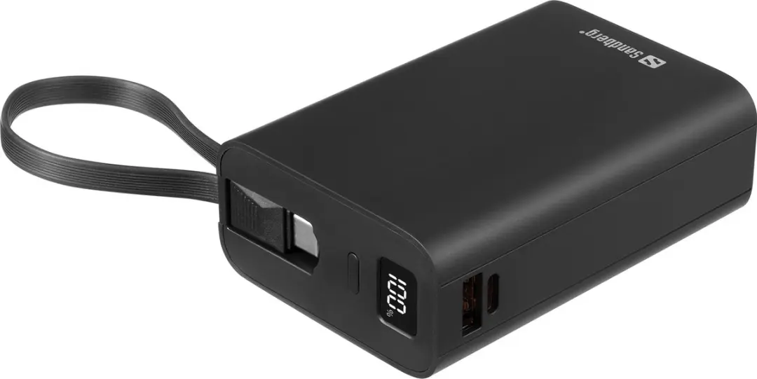 Sandberg Powerbank 20000mAh 20W Black - afbeelding 6 van 6