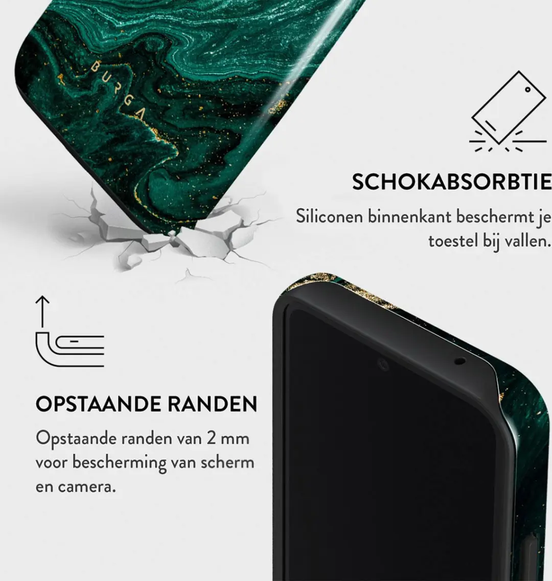 Burga Tough Case Samsung Galaxy A54 5G - Emerald Pool