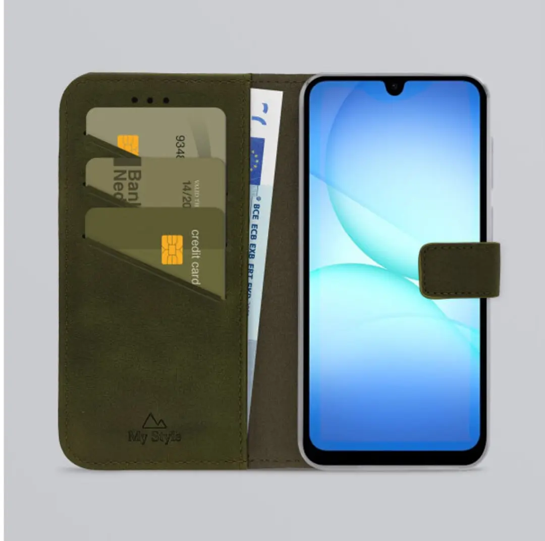 My Style Flex Wallet Samsung Galaxy A27 5G - 3 Pasjes - Forest Green