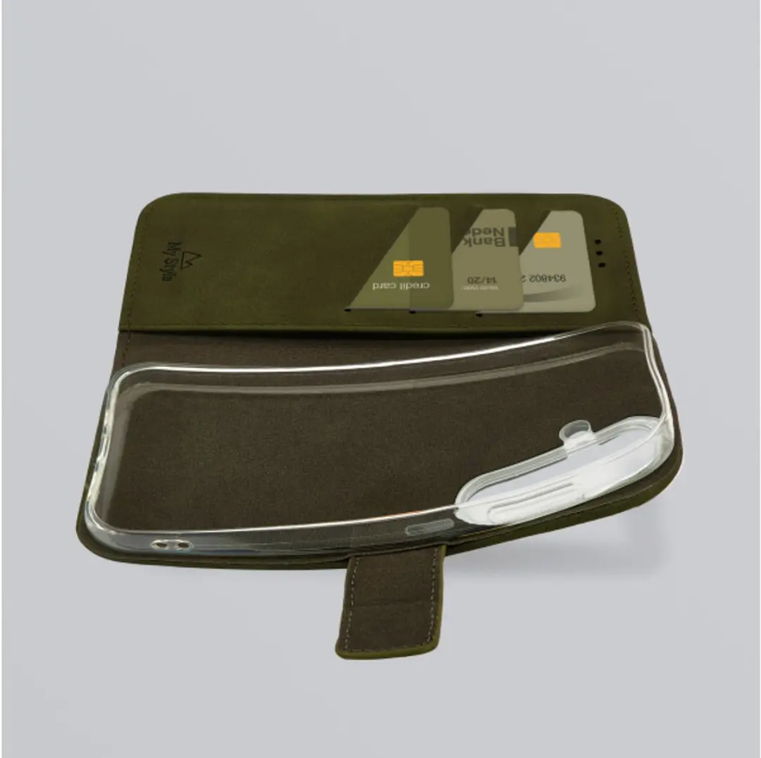 My Style Flex Wallet Samsung Galaxy A27 5G - 3 Pasjes - Forest Green