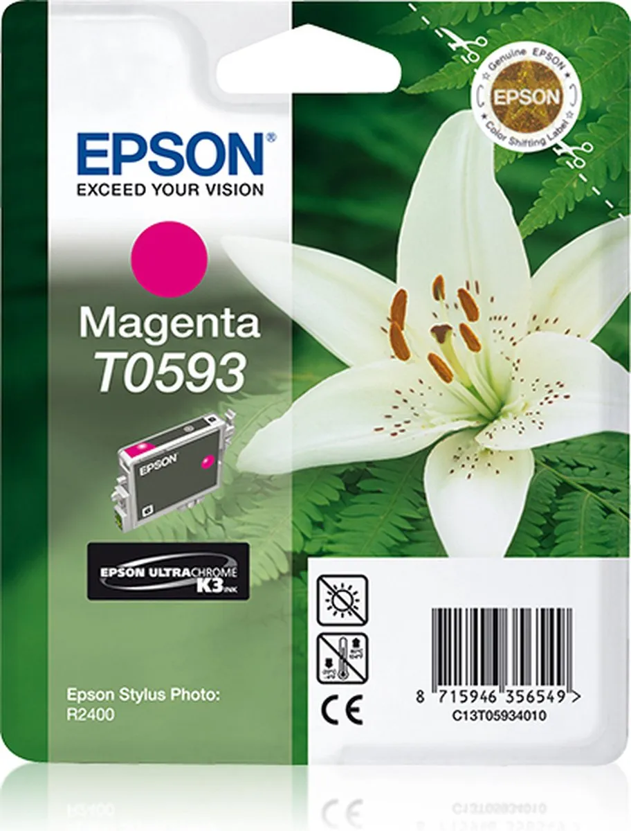 Epson T059340 Inktcartridge Magenta - 13ml