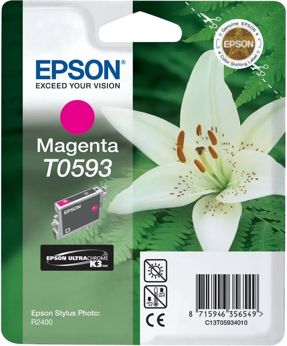 Epson T059340 Inktcartridge Magenta - 13ml
