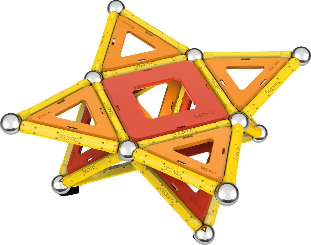 Geomag Panelen Magnetische Blokken 114 Stuks - Geel - afbeelding 6 van 6