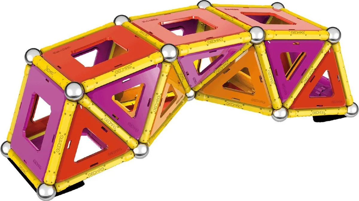 Geomag Panelen Magnetische Blokken 114 Stuks - Geel