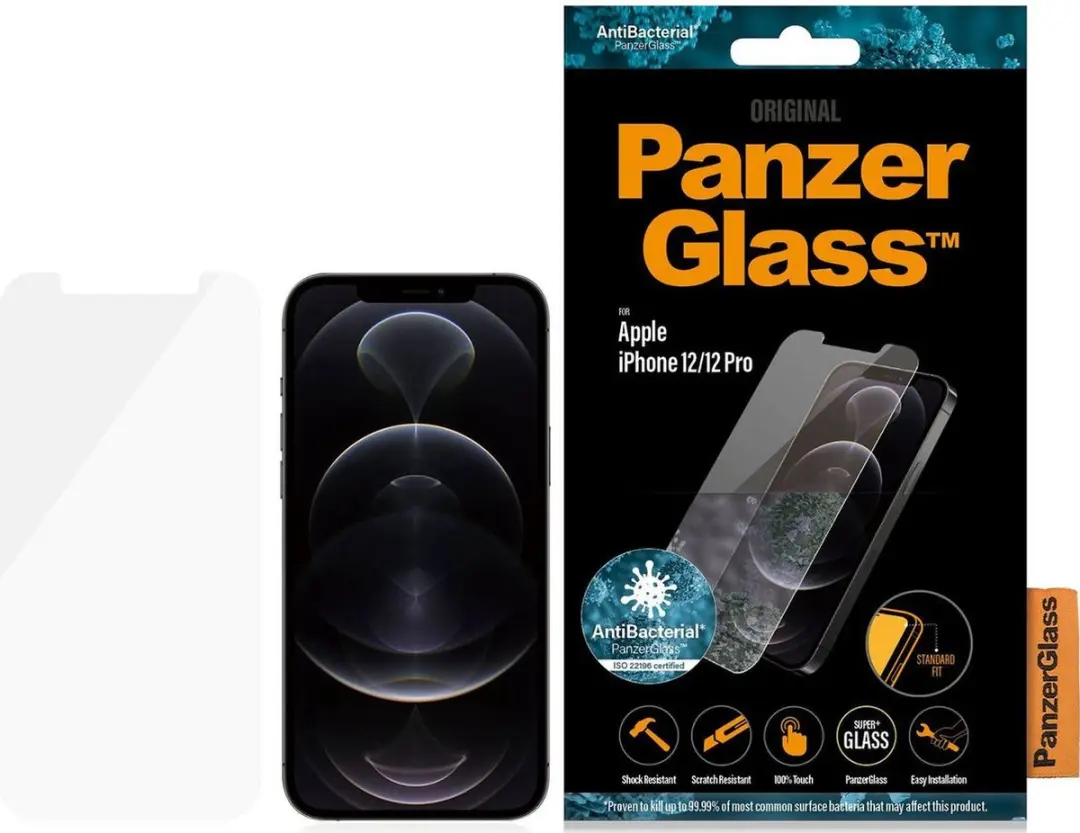 PanzerGlass PZ-2708 iPhone 12 Schermbeschermer - Case Friendly