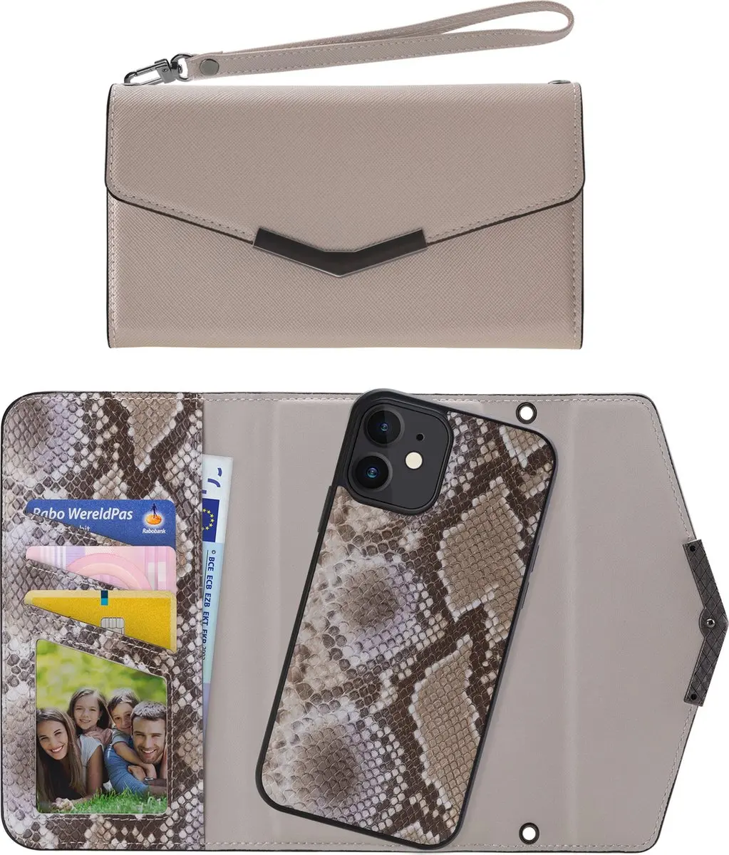 Mobilize Elegant Magnet Telefoonhoesje iPhone 12 Pro - Beige