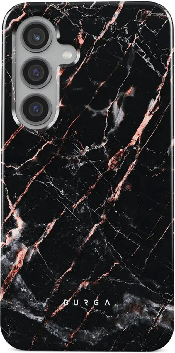 Burga Tough Case Samsung Galaxy S24 Rose Goud Marble