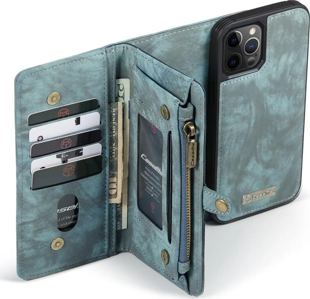 Caseme 008 Telefoonhoesje iPhone 12 Pro - Blauw - afbeelding 5 van 6