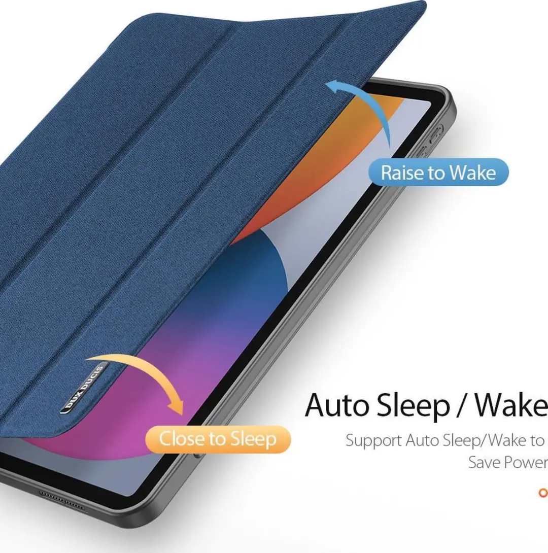 Dux Ducis Domo Bookcase Stylushouder iPad Pro 11 (2021) - Blauw